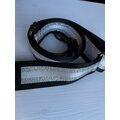 Schwarz leather phonebag Schwarz /Silber