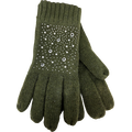 Timantti guantes Tummanvihreä