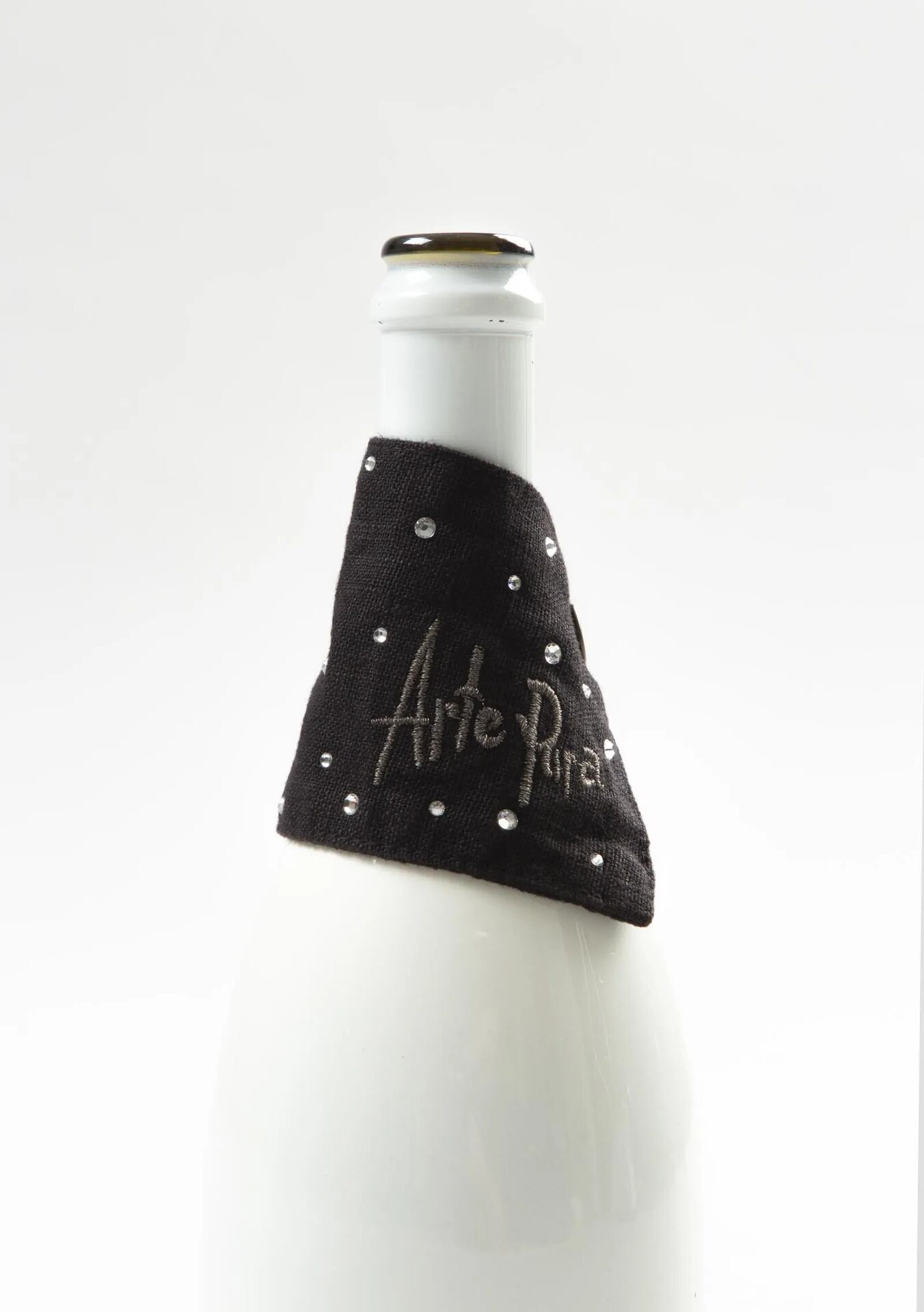 Arte Pura ľan kozmetika bag Nero