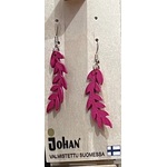 Johan Puiset korvakorut - Köynnös Pinkki