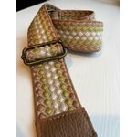 Noir leather phonebag Brun