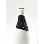 Arte Pura linen Cosmetics bag Nero