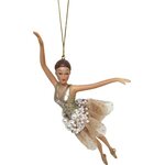 Shishi set of three glass train ornaments Suora ojennus