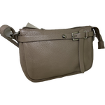 Cross body nahkainen pikkulaukku Beige