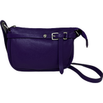 Cross body nahkainen pikkulaukku Liila