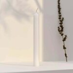 Maison Berger stretto lungo candle Bianco