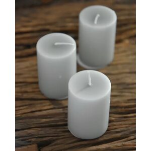 Ib Laursen small candle, gris claro