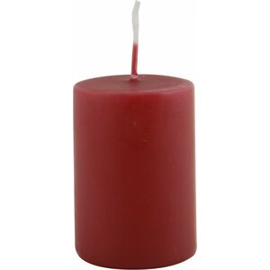 Ib Laursen small candle, punane