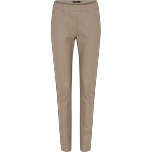 Soulmate nahkaa muistuttavat leggins pants, tumma sand, 40