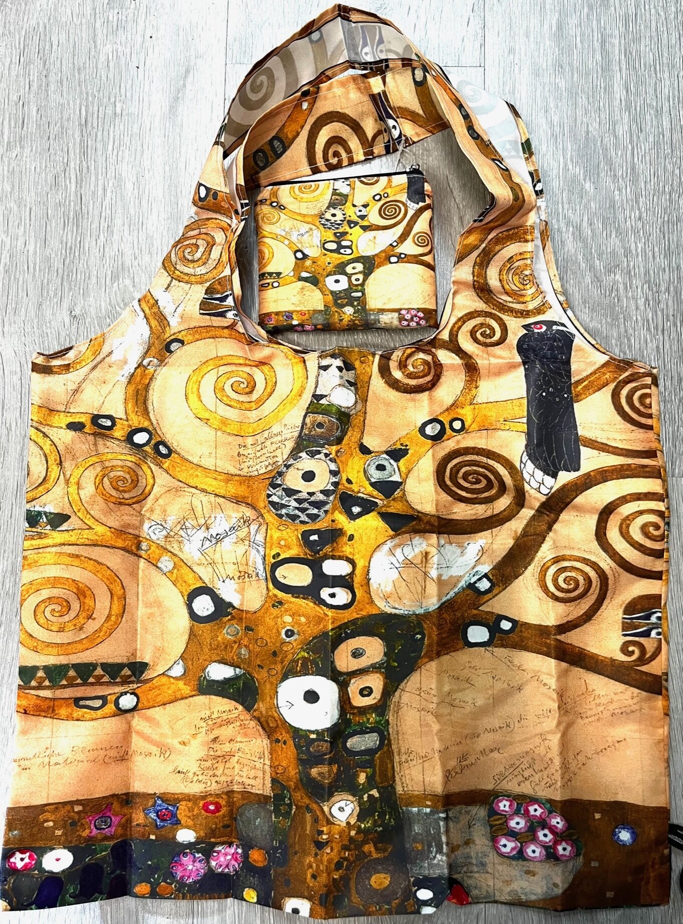 Ostoskassi taidekuvalla Klimt, Tree of Life