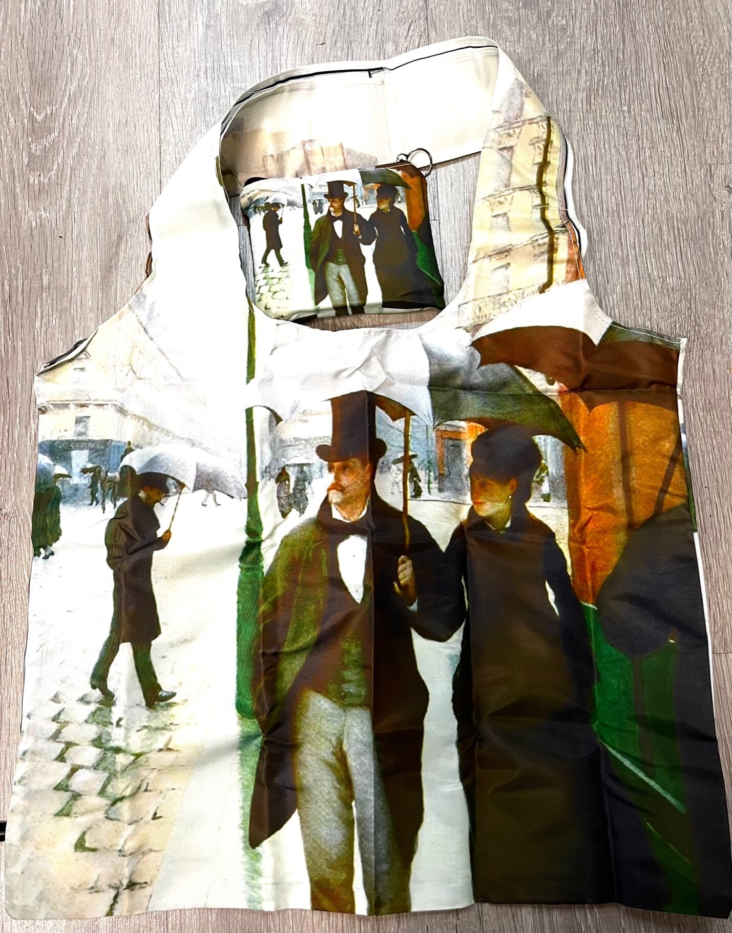 Ostoskassi taidekuvalla Gustave Caillebotte, Paris Street; Rainy Day