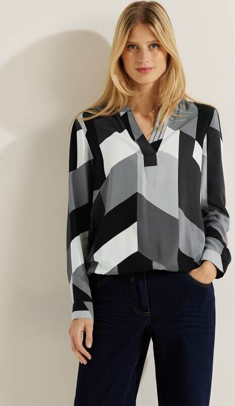 Cecil paita graafisella kuviolla Musta