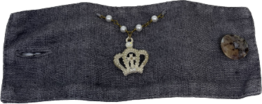 Arte Pura λινό Καλλυντικά bag Lava old