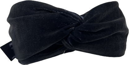 Hiuspanta solmulla Svart