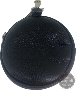 Pikku-kukkaro nahkaa Musta