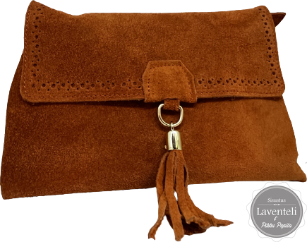 Mokkanahkainen käsilaukku Orange