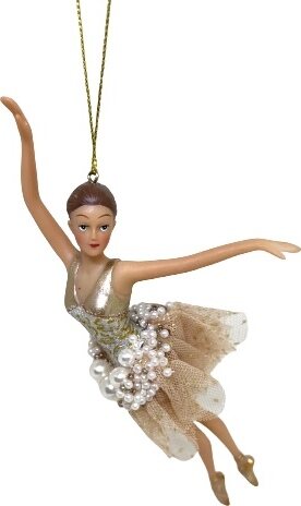 Shishi set of three glass train ornaments Suora ojennus