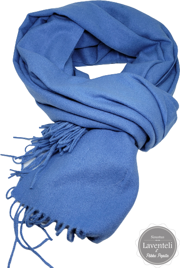 Kashmir sekoite huivi Světlemodrá