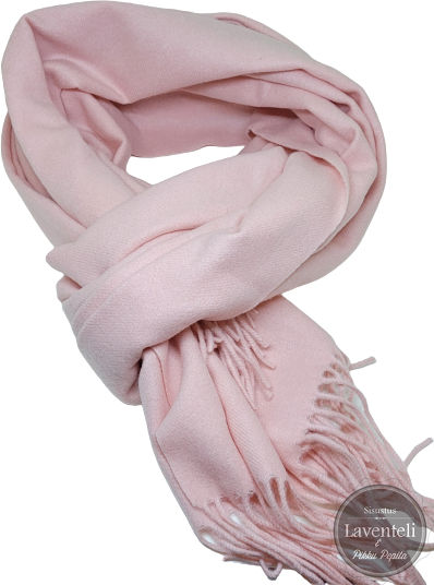 Kashmir sekoite huivi Růžová