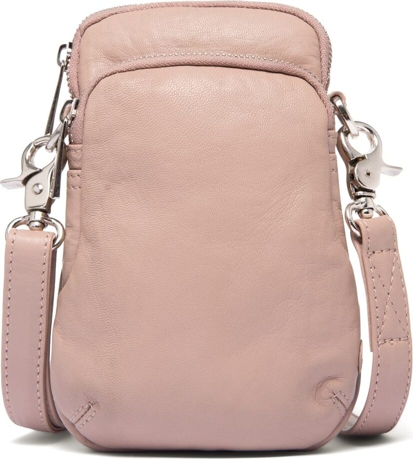 DEPECHE. Soft Leder mobile bag Rosa