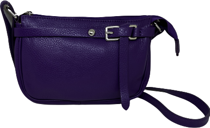Cross body nahkainen pikkulaukku Liila
