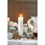 Ib Laursen white advent candle