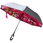 Sateenvarjo ruusu printillä