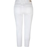 Ze-Ze pour femmes valkoiset nilkkamittaiset twill pantalons