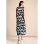 Street One Black & White hihaton midi mekko