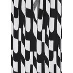 Street One Black & White hihaton midi mekko