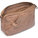 DEPECHE. pehmeä nahkainen cross body laukku