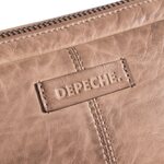 DEPECHE. pehmeä nahkainen cross body laukku