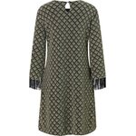 Ana Alcazar groen dress with long sleeves