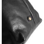 DEPECHE. Black bag with gold rivets