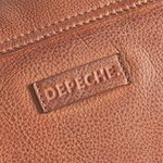 DEPECHE. nahkainen Cognacbruin cross body laukku