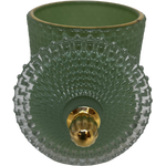Ib Laursen vihreä kannellinen lasipurkki