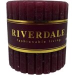 Riverdale viininpunainen kynttilä