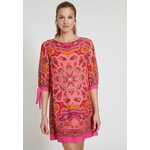 Ana Alcazar rosa patterned Seide dress/tunic