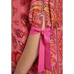 Ana Alcazar pink patterned silk dress/tunic