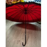 Pitsireunainen sateenvarjo