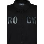 Zhenzi zwart ROCK paita