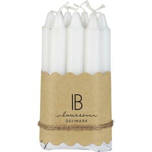 Ib Laursen 10 kpl paketti ohuita enkelikello kynttilöitä