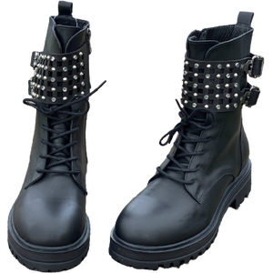 Mago Shoes mustat maiharit niittisomisteilla