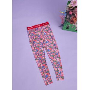 Anyday pinkit kukkakuvioiset legginsit