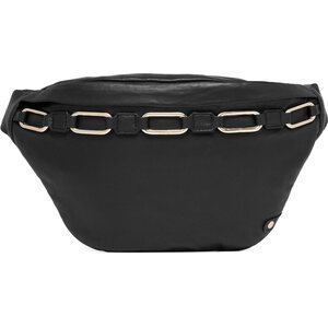 DEPECHE. black leather phonebag