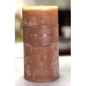 Riverdale Vaaleanruskea tuoksukynttilä, 7,5 * 15 cm