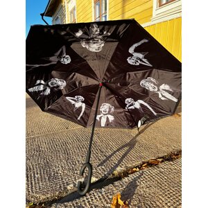 Sateenvarjo Marilyn Monroe printillä