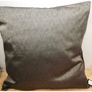 Svanefors grå / hopeanvärinen tyynynpäällinen 60*60 cm