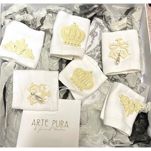 Arte Pura 亜麻 化粧品 bag