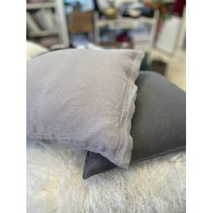 Svanefors light grey linen tyynynpäällinen